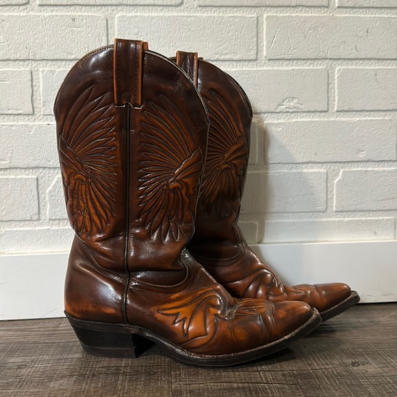 Tony Lamas Boulet 460 cowboy boots - Picture 1 of 4
